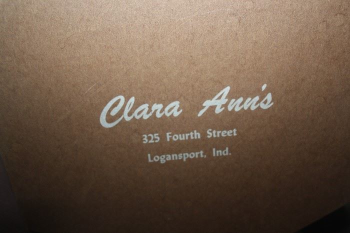 CLARS ANN'S HAT BOX