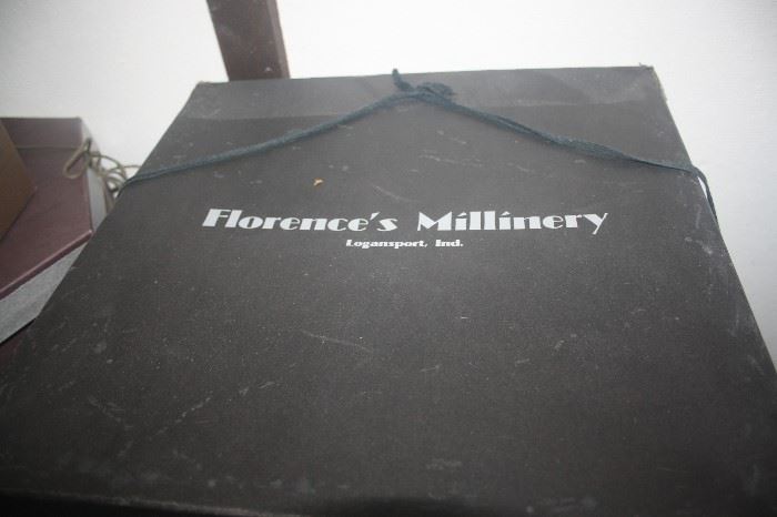 FLORENCE'S MILLINERY HAT BOX
