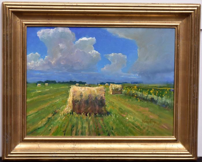Andrew Peters
"Sunstruck"
18" x 24" oil on canvas
signed lower right