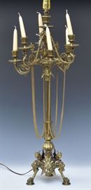 Barbedienne Style Bronze Candlelabrum