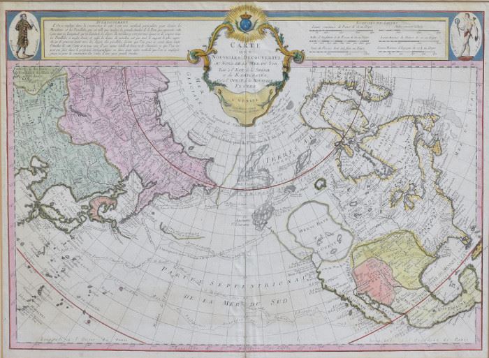 Map of Northern Hemisphere