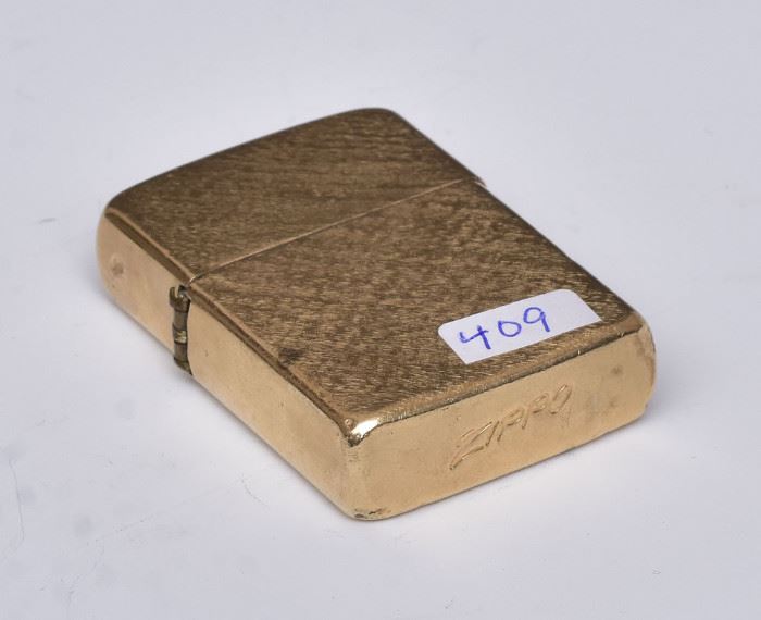 14k Gold Zippo Lighter