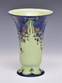 Moorcroft 18th Century Vase
8 1/2" high, with Macintyre mark