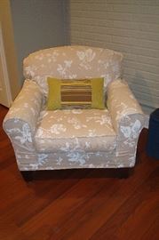 Arhaus occasional chair.