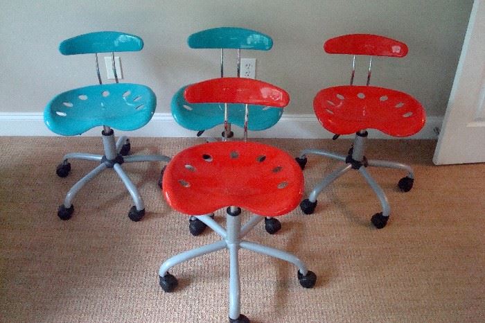 Children's desk chairs.