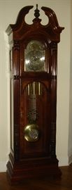 Retired Howard Miller grandfather clock