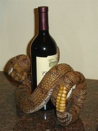 Rattlesnake bottle holder