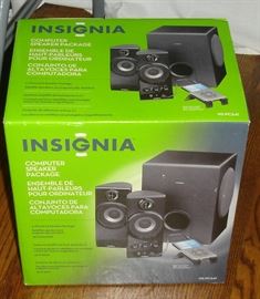 Insignia computer speakers