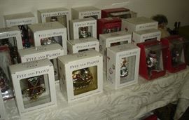 Fitz & Floyd Christmas ornaments