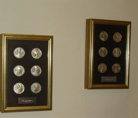 Royal Shakespeare Company sterling proof medallions