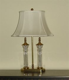 Waterford crystal lamp