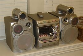 JVC stereo system