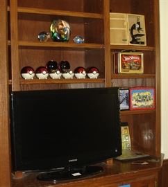 Samsung TV, Pokemon, microscope, Murano glass