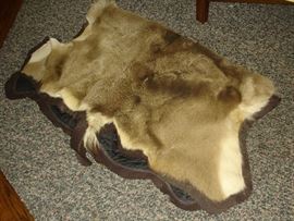 Deer rug or wall hanging