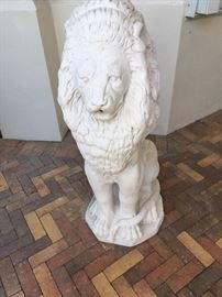 Life Size Lion Statue