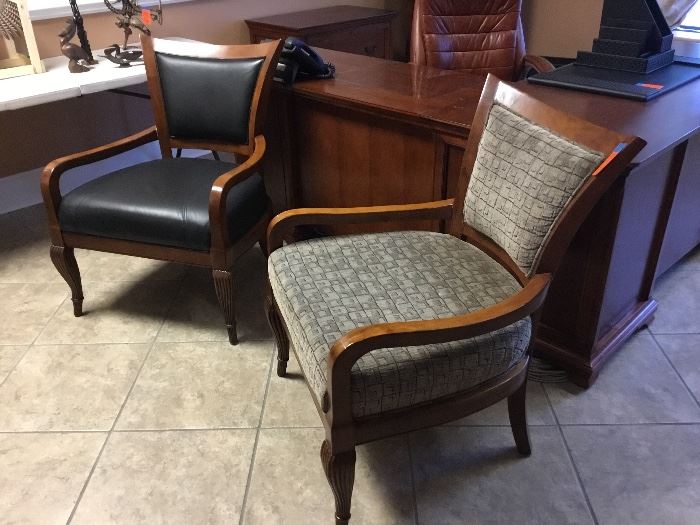 Pair of office armchair