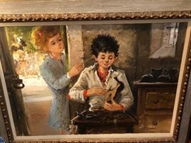 Oil Painting on Canvas