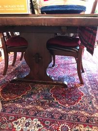 Dining Table - Rug