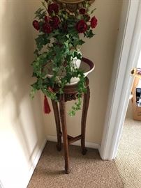 Pedestal with Marble inlay