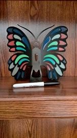 Cute butterfly candle holder