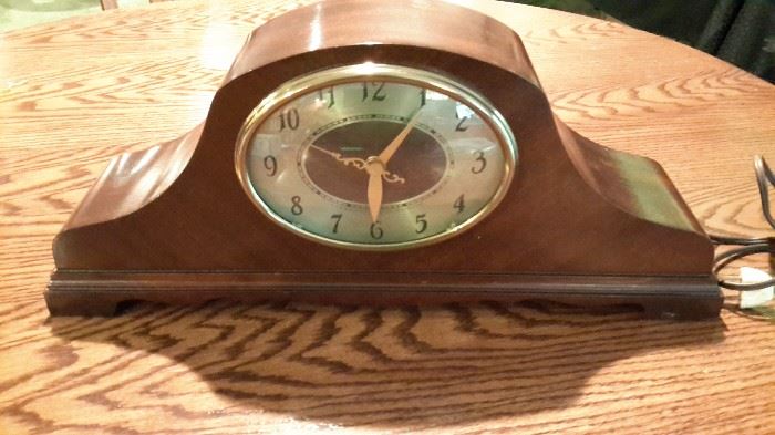Exceptionally nice Westminster mantle clock.
