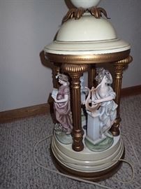 VICTORIAN FIGURE LAMP
