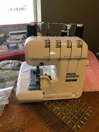 Sergers, fabrics, threads and more.