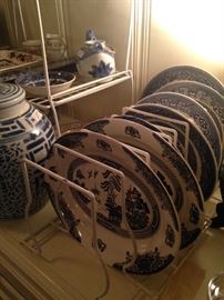 Other blue & white plates