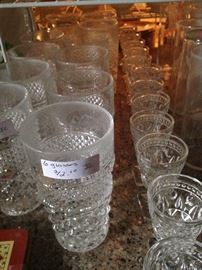 Several sizes of glasses