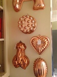 Copper molds