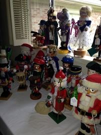 Some of the nutcrackers are from Steinbach