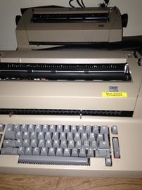 Two IBM Selectric II typewriters 