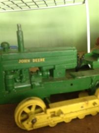 Vintage John Deere tractor