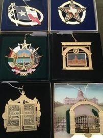 Annual State of Texas  ornaments