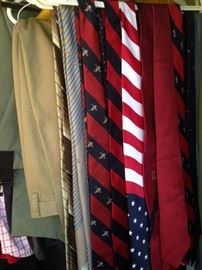 Patriotic tie along with others