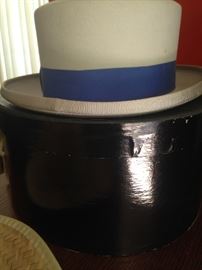 Dress hat with box