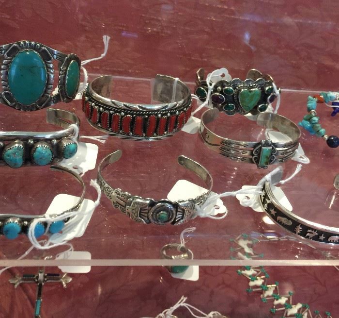Vintage Native American bracelets