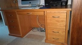 Oak Desk Computer Not for Sale