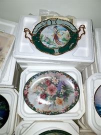Oriental & floral plates