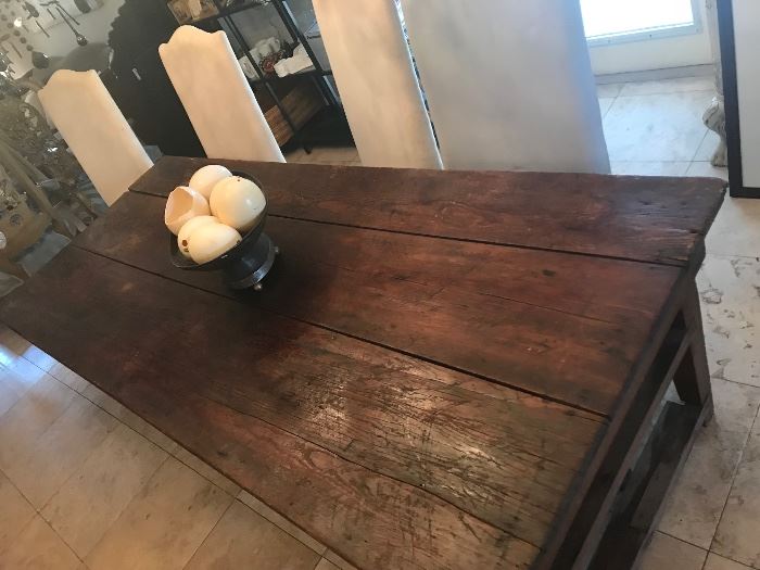 Antique Farm Table from Texas.