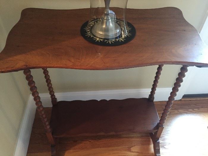 vintage spindle table