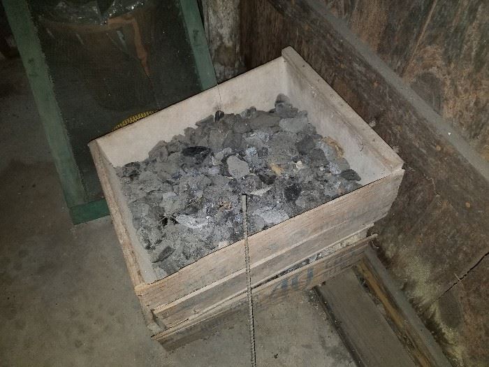 Coal for the 1933 Bengal Kitchen stove