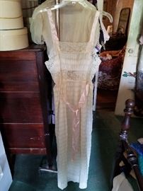 silk and lace negligee
