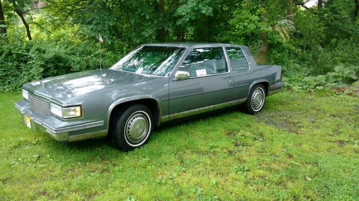 1988 Cadillac coupe DeVille, 77k original miles, 4.5 motor, garage kept!
