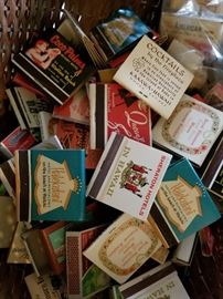 Outstanding collection of 1950's Hawaiian advertising matches!