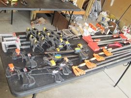 Clamps, Clamps and More Clamps!!