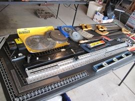 Squares, Blades, Hand Saws, Levels, Measuring Devises 