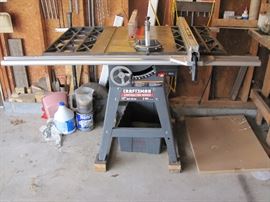 Craftsman Contractor Grade Table Saw