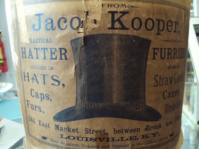 Antique Top Hat in Box