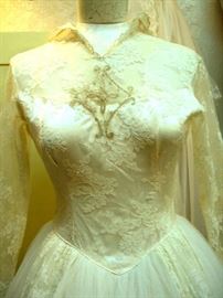 1950s Wedding Dress